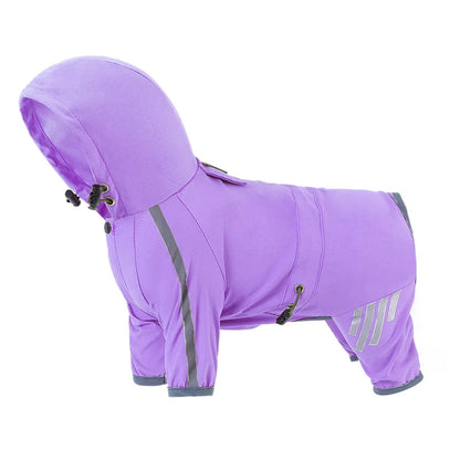 Reflective Waterproof Raincoat